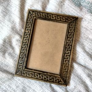 Brown picture frame
